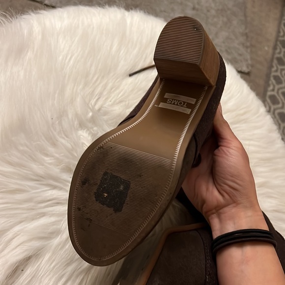 TOMS Lunata Chocolate Brown Lace-Up Booties 🤎 - Picture 5 of 8